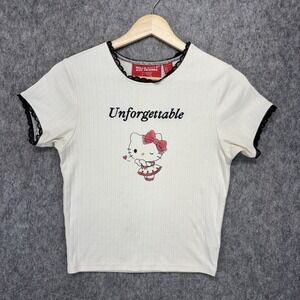 Hello Kitty Forever‎ 21 Baby T-Shirt Women's Medium Unforgettable Sanrio